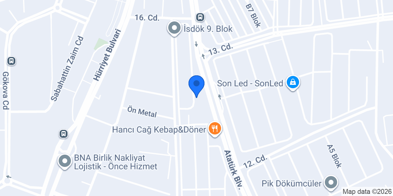 GMD GROUP MEDİKAL SAN. VE TİC. A.Ş. konumu