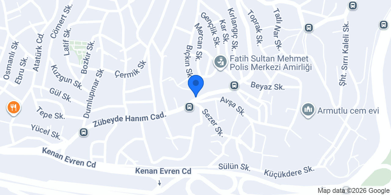 Maraş Dondurma konumu