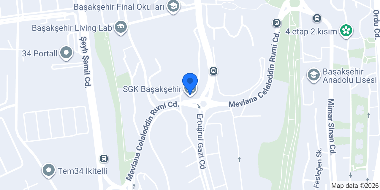 SGK Başakşehir konumu