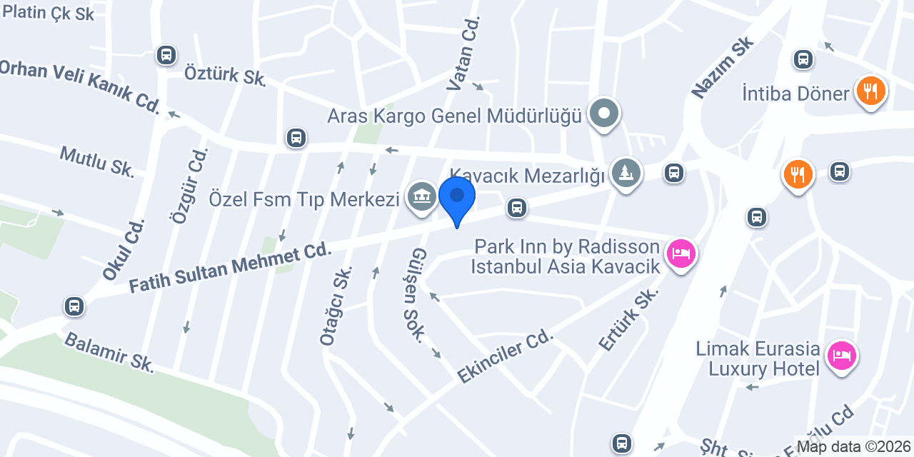 MADO Kavacık Beykoz konumu