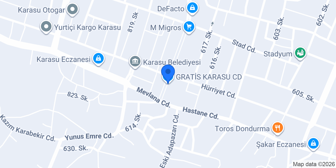 Gritty Mobile Karasu konumu