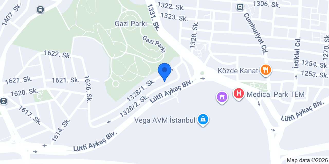 Cihan Yapı& Tasarım konumu