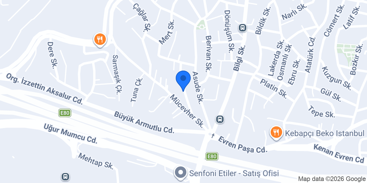 Etiler Pizza konumu