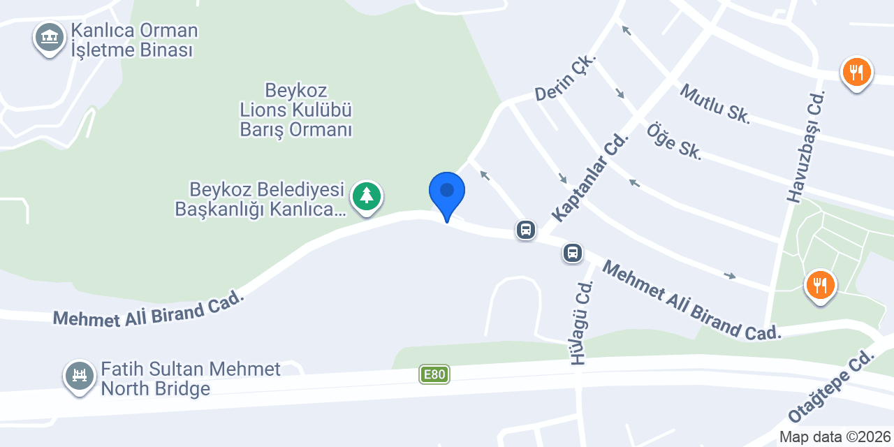 PİMAPEN-BEYKOZ ÖMÜR YAPI konumu