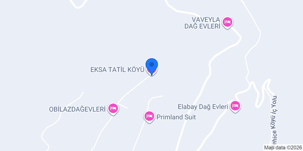 EKSA TATİL KÖYÜ konumu