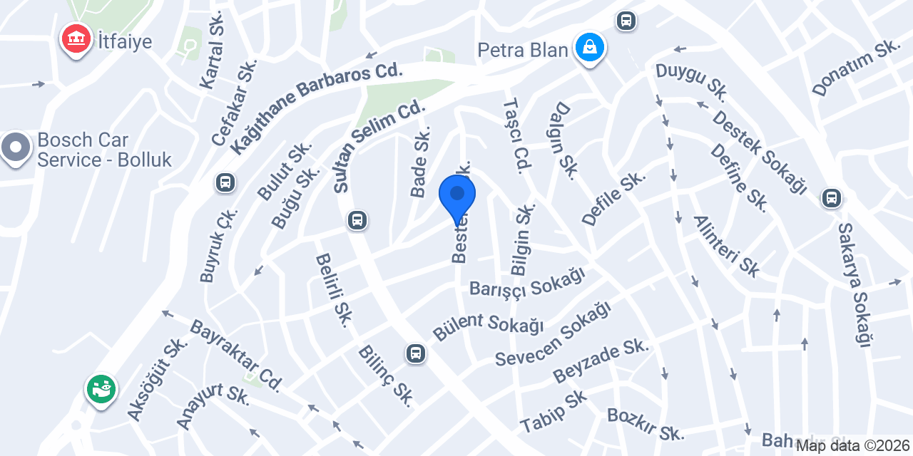 Taşçı Elektrik Kağıthane konumu