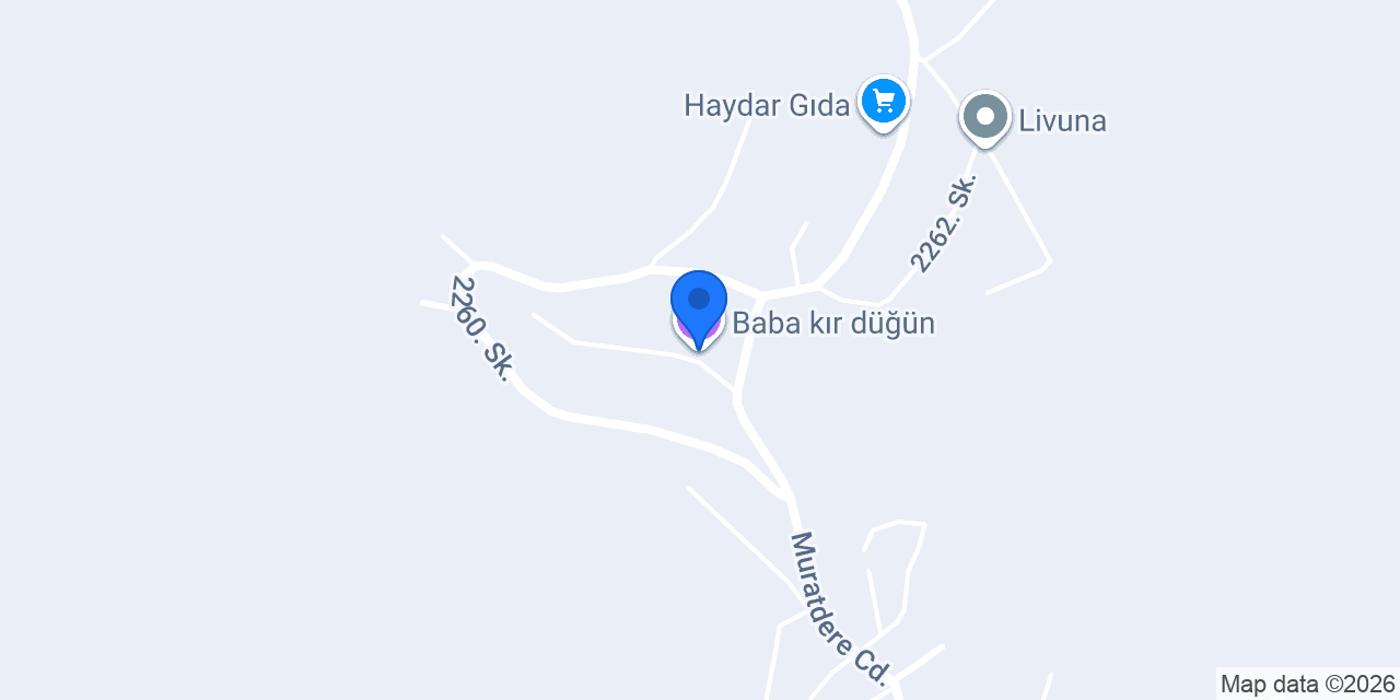 Baba kır düğün konumu