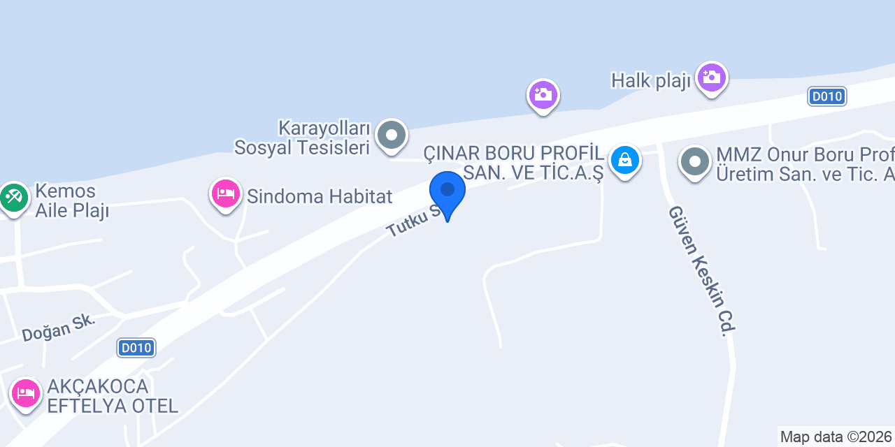 Ares Sac Varil Fabrikası konumu