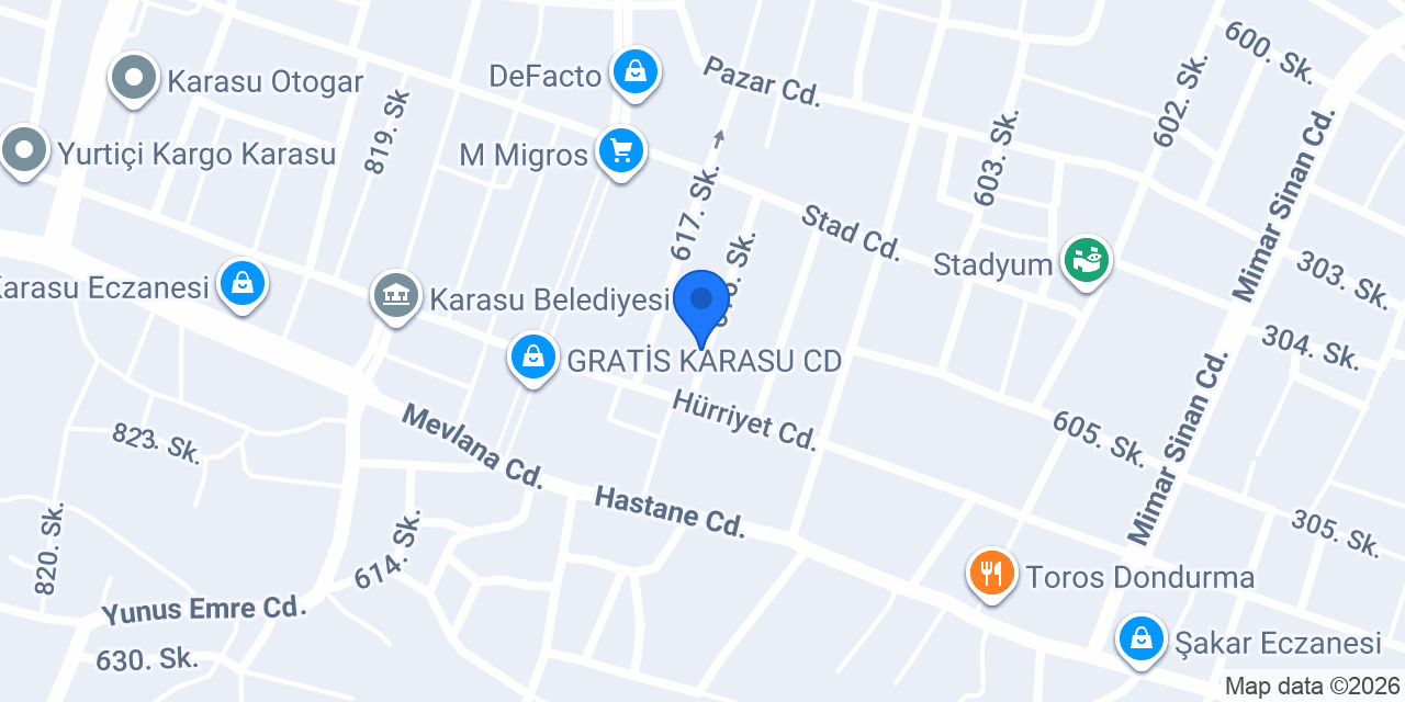 MRD RENT A CAR konumu