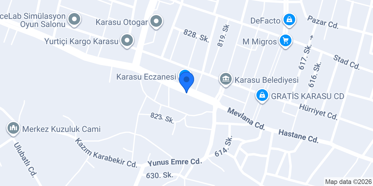 Marmara Fındık konumu