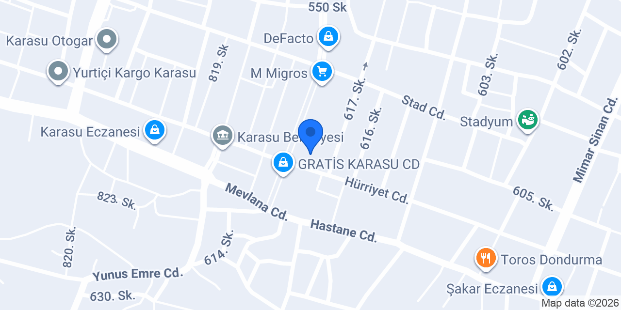 Sakarya Kuzey Gazetesi konumu