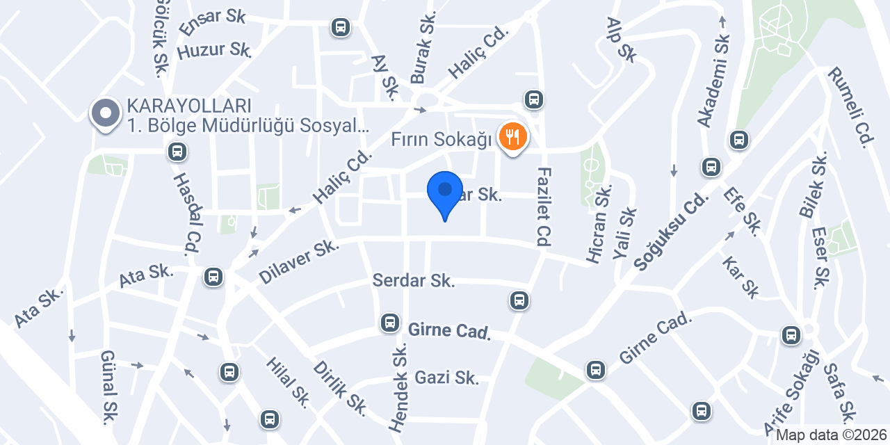 Çilingir Merkezi konumu