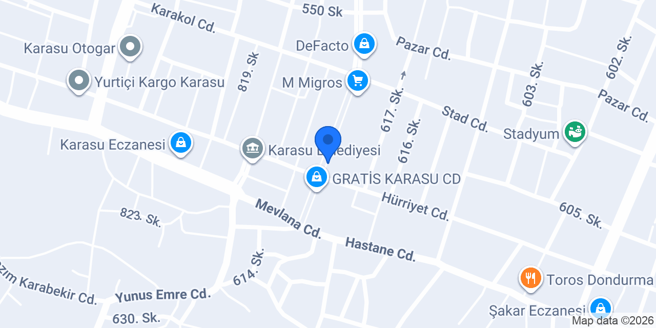 KARASU PLUS SİGORTA LTD ŞTİ (İHSAN PÜSKÜL) konumu