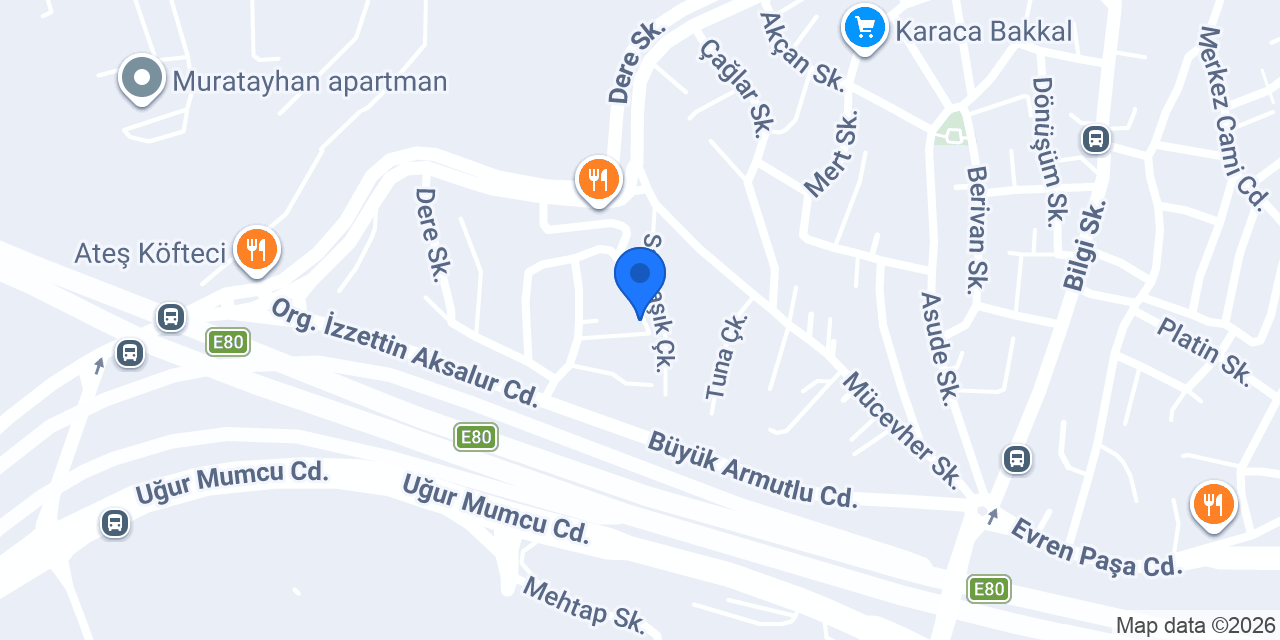 Metin Alüminyum konumu