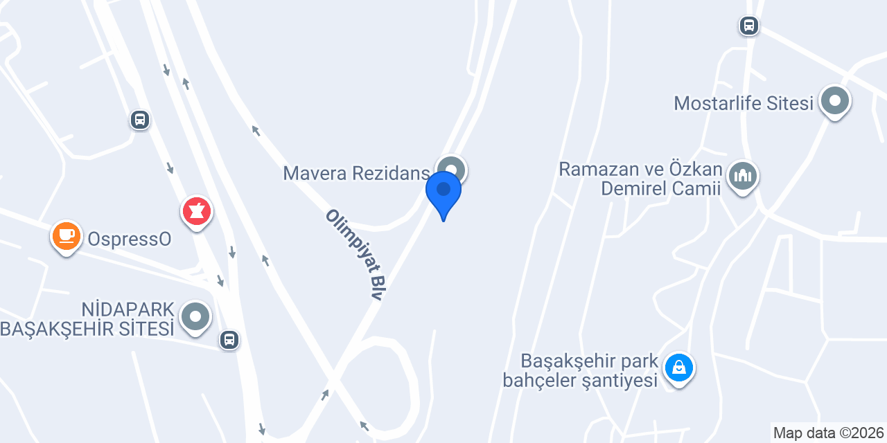 AKYAPI AKVARLIK Satış Ofisi konumu
