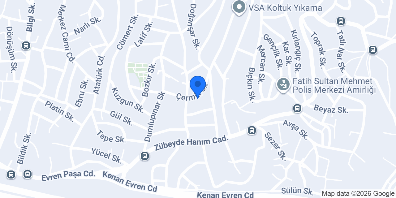 Güvercin Halı Yıkama konumu