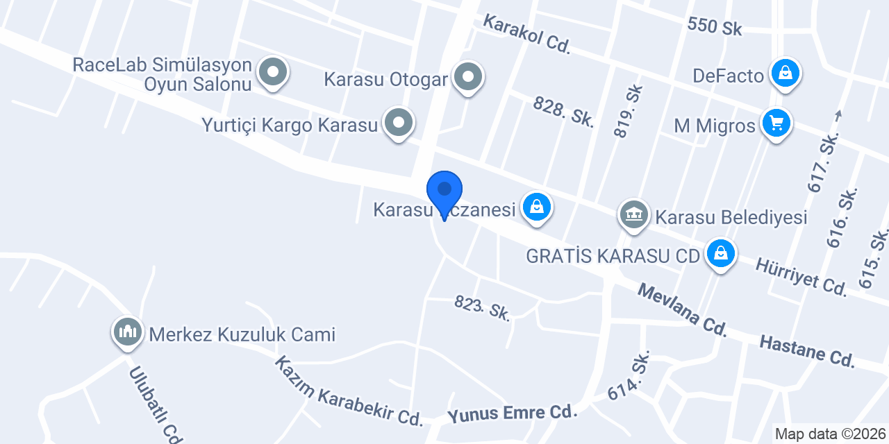 Asu MUTFAK CATERİNG konumu
