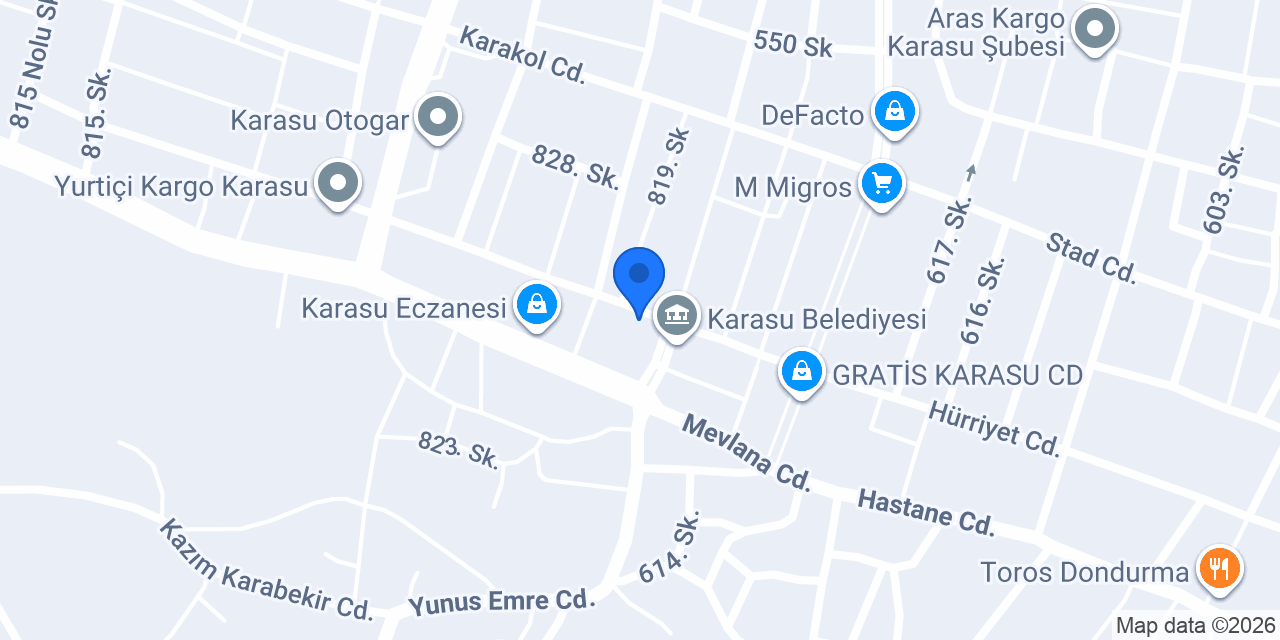 Modi Bayan Kuaförü konumu