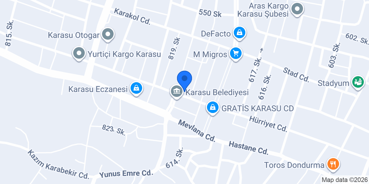Meşhur Rumeli Köftecisi konumu