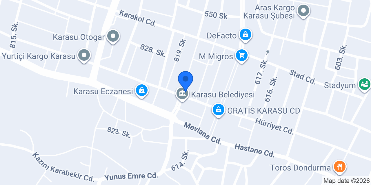 Hazal Kebap Salonu konumu