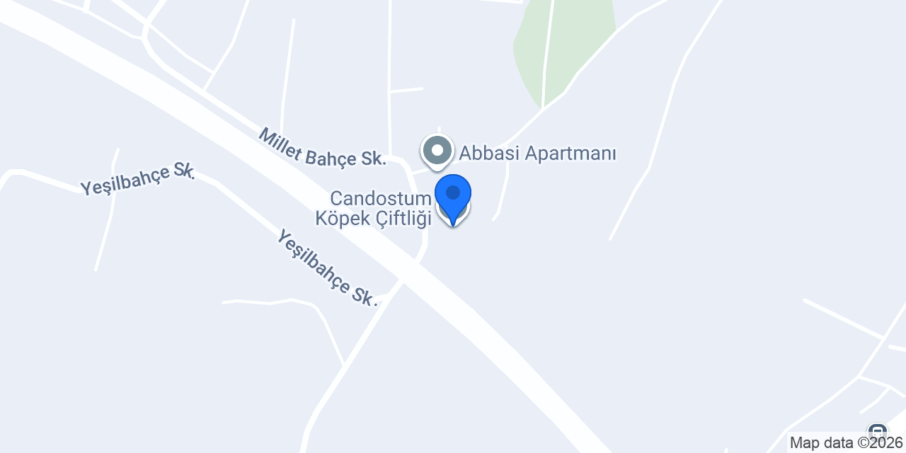 Candostum Köpek Çiftliği konumu