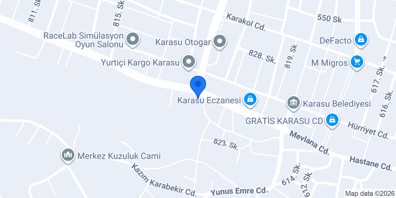 Târatlar Kahvehanesi konumu
