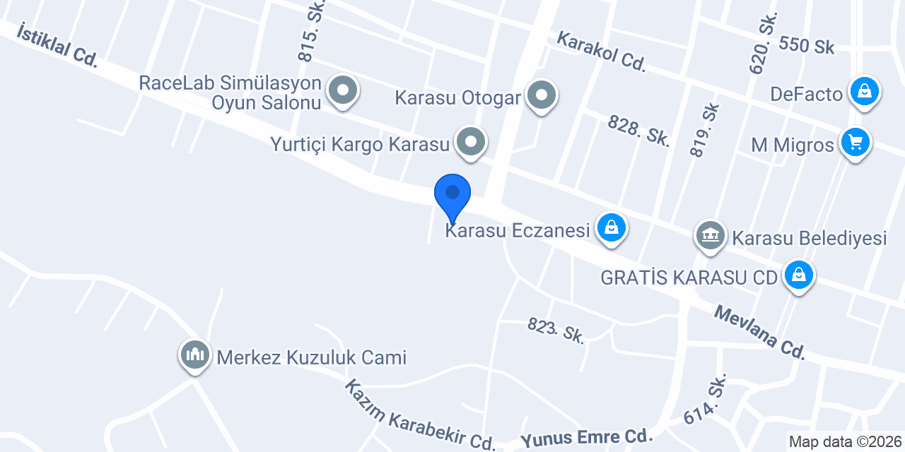 YILMAZ MAKİNA konumu