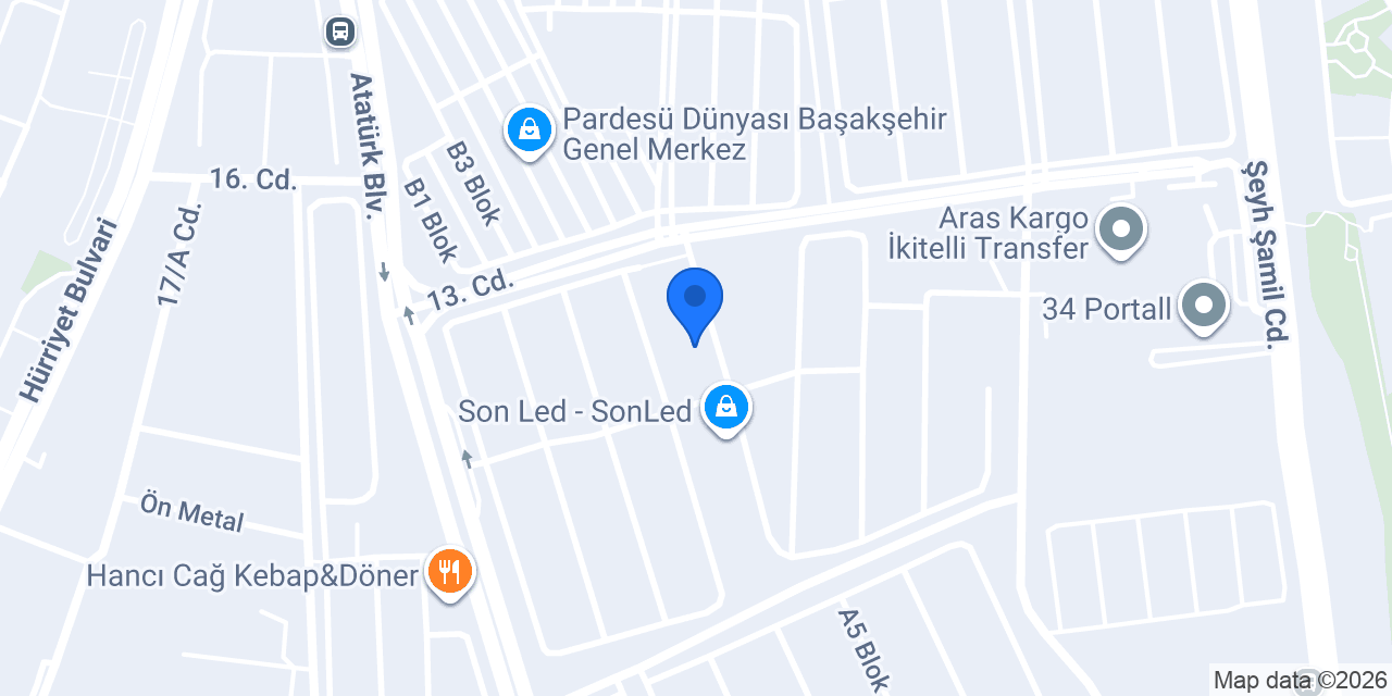 Park Garden Aydınlatma konumu