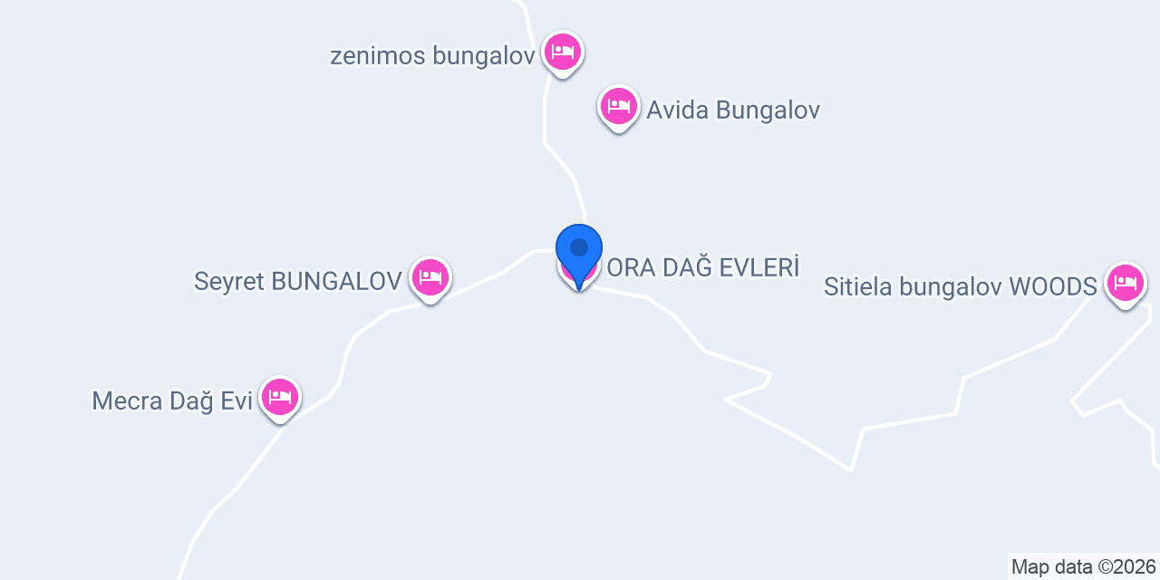 ORA DAĞ EVLERİ konumu