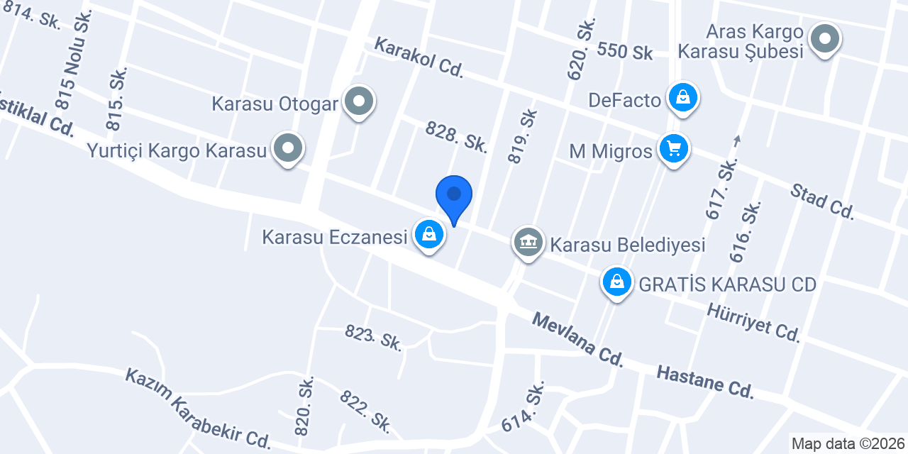 Karasu Emlak konumu
