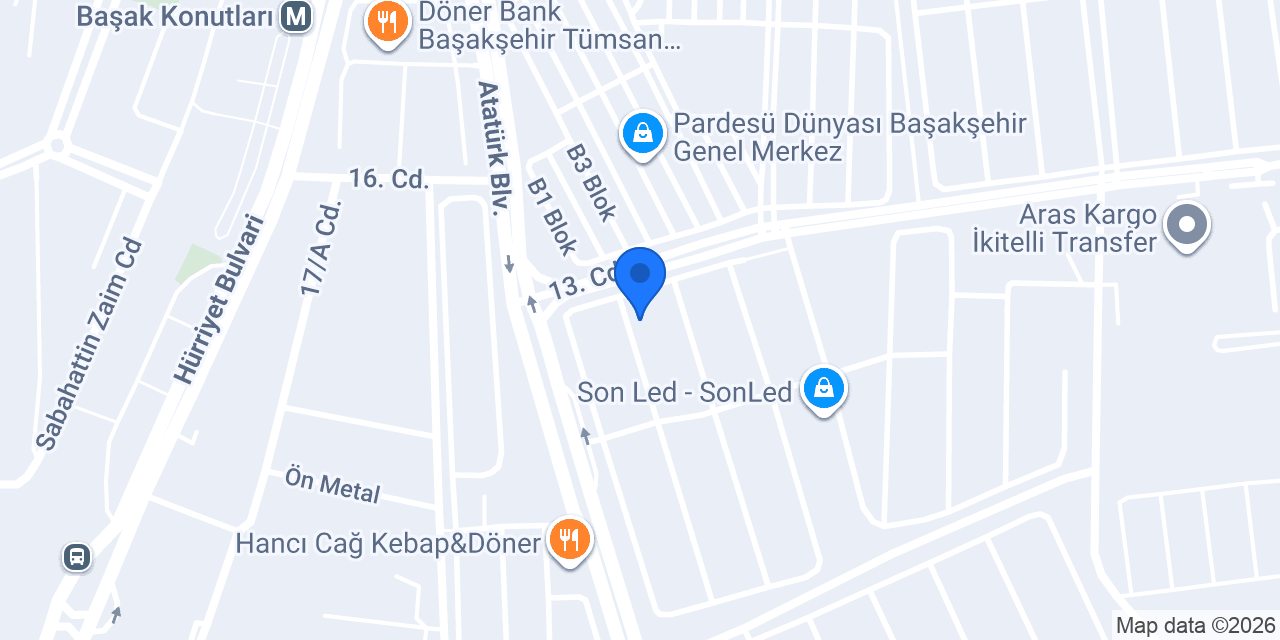 Titiz Mermer konumu