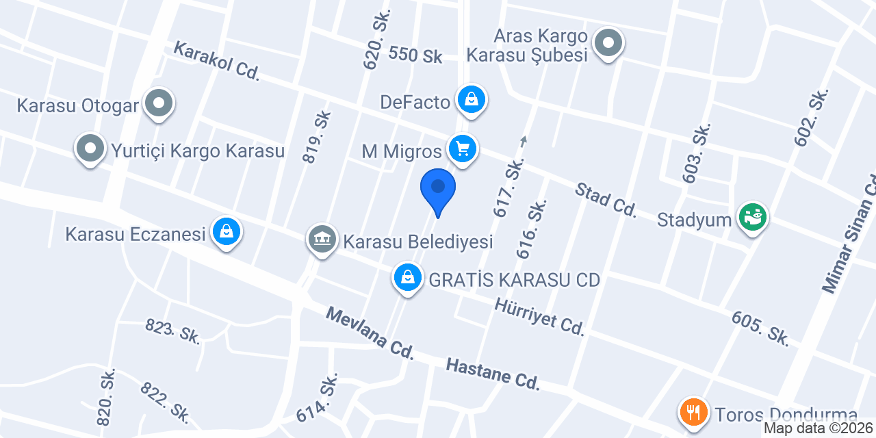 diş hekimi parisa marangoz konumu