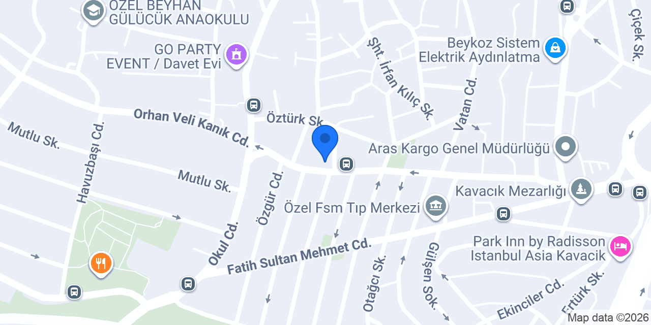 Kavacık simit evi &cafe konumu