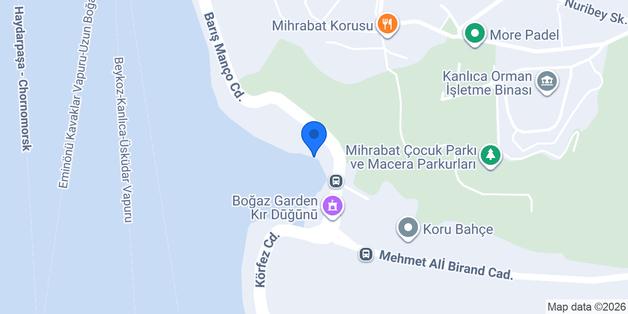 AMANTARA - Well-being İstanbul konumu