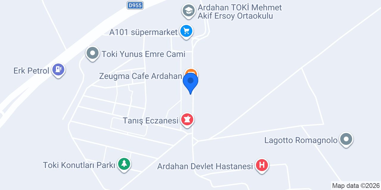 KÖMÜRCÜ ECZANESİ konumu