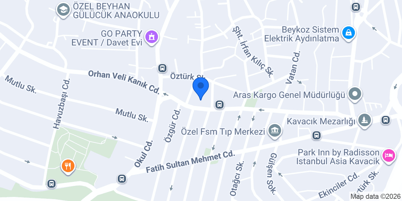 Artech İnşaat konumu