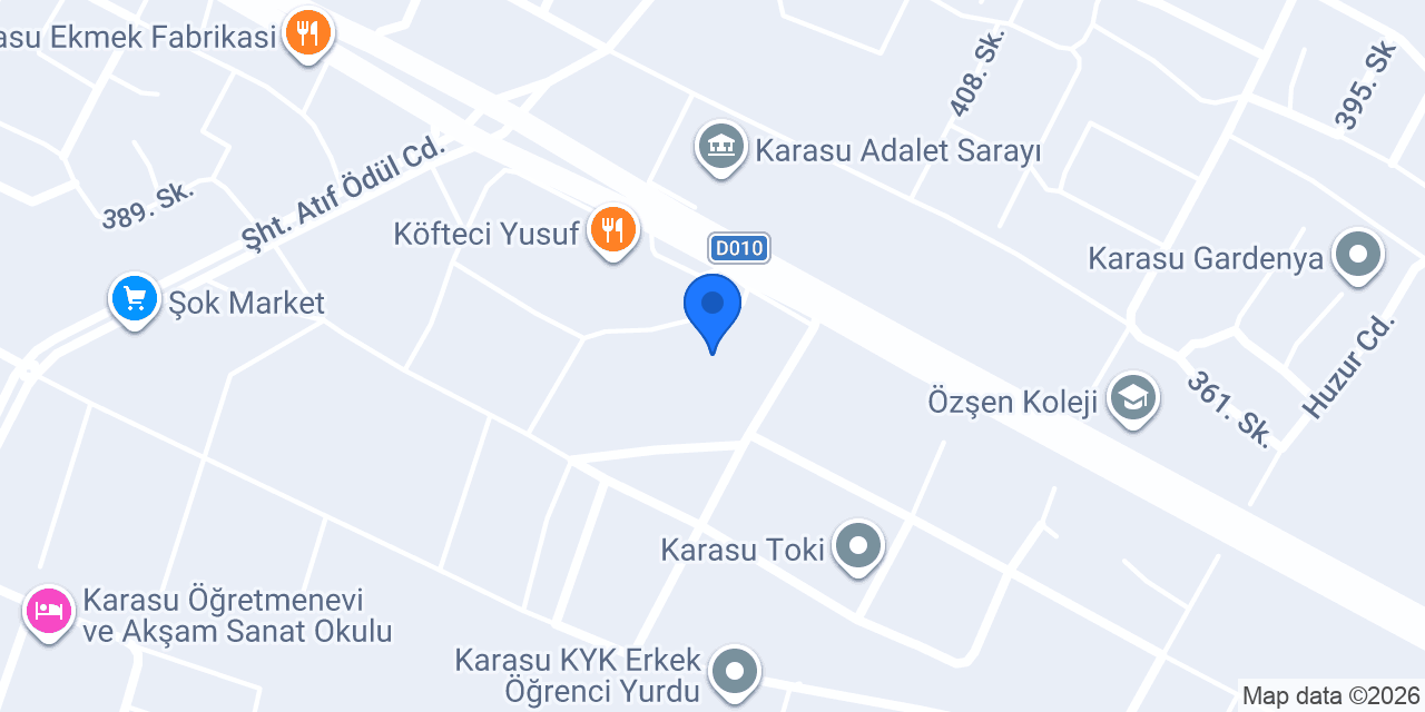 Kılıçaslan Mobilya konumu