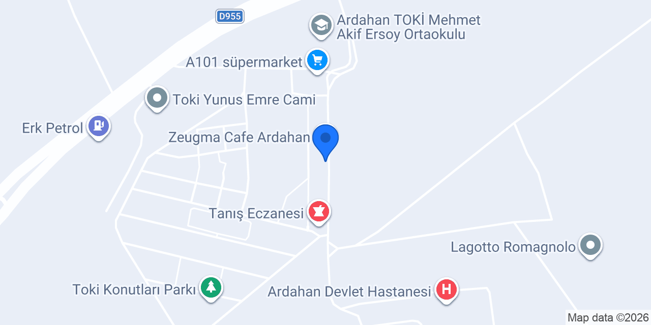 DEDE KORKUT CAFE konumu
