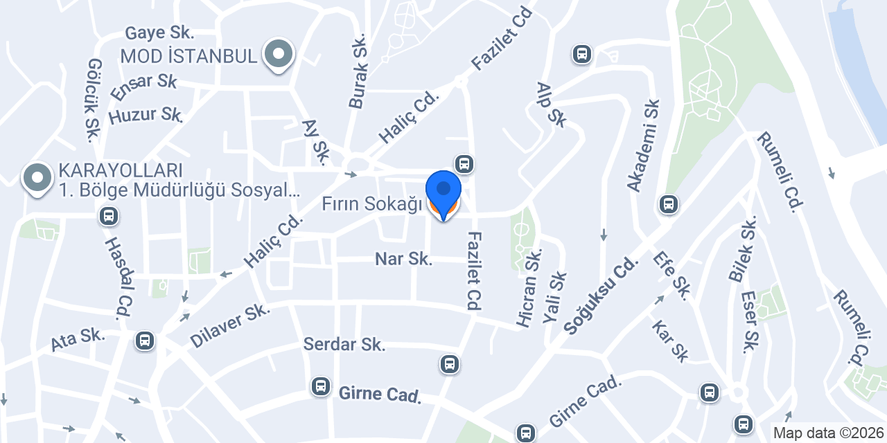 Fırın Sokağı konumu
