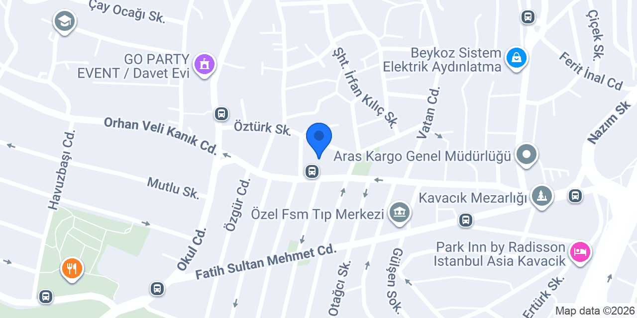 Çiçek Taksi konumu