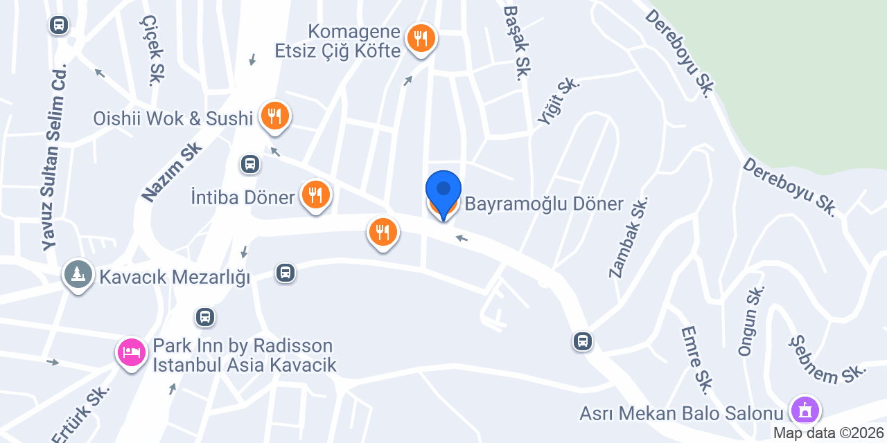 Bayramoğlu Döner konumu