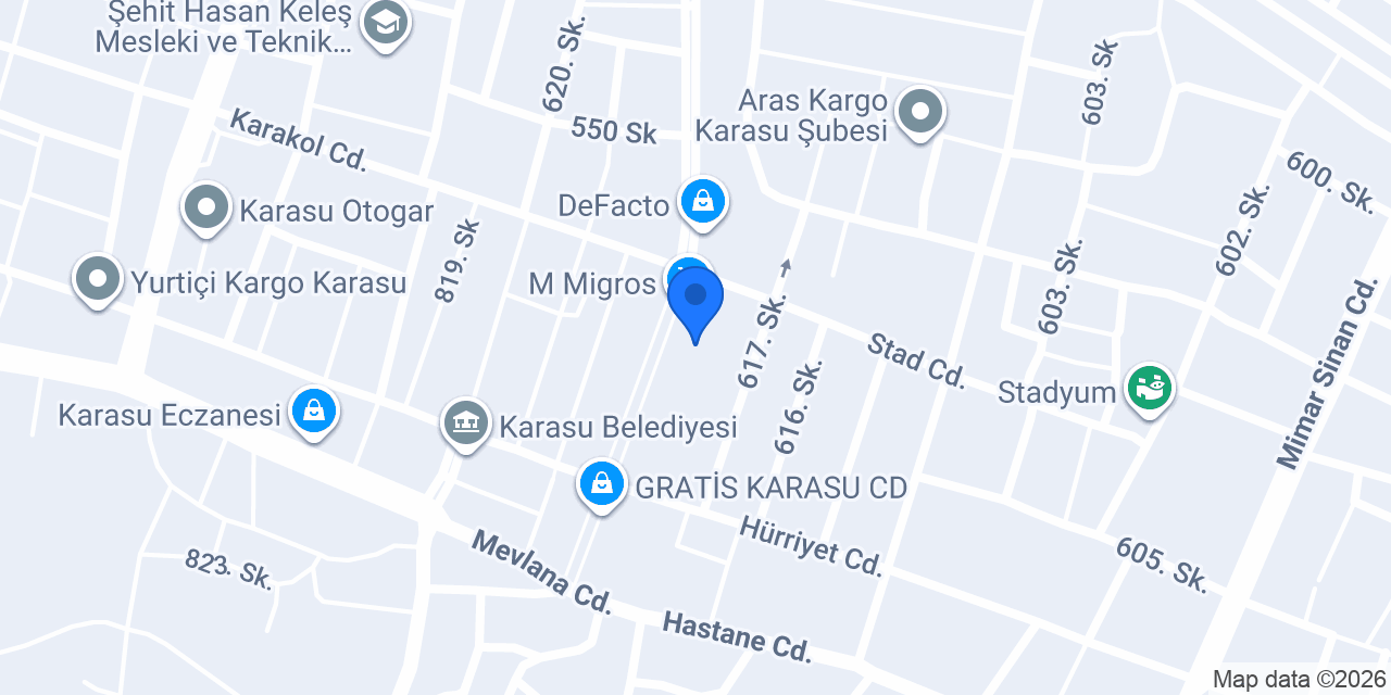 Karasu Elit Bayan Kuaförü Ağda Salonu konumu