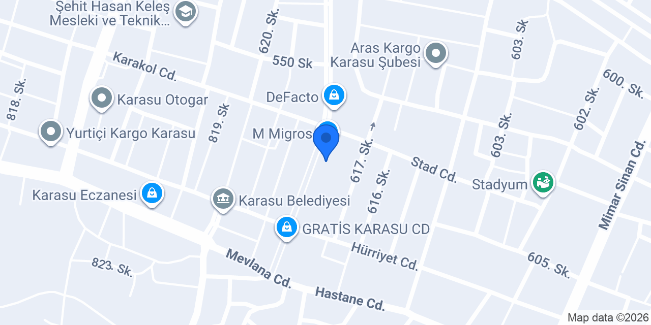Bi Enerji Elektrik karasu konumu