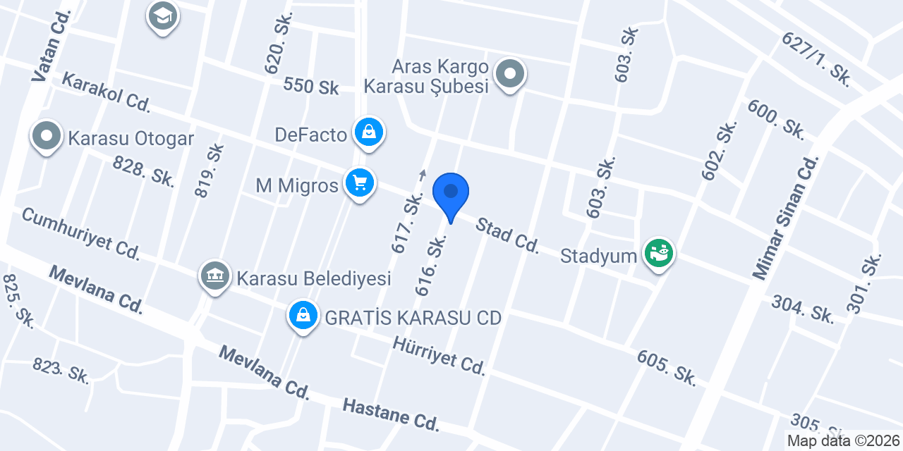 Diş Hekimi Bülent Öcal konumu