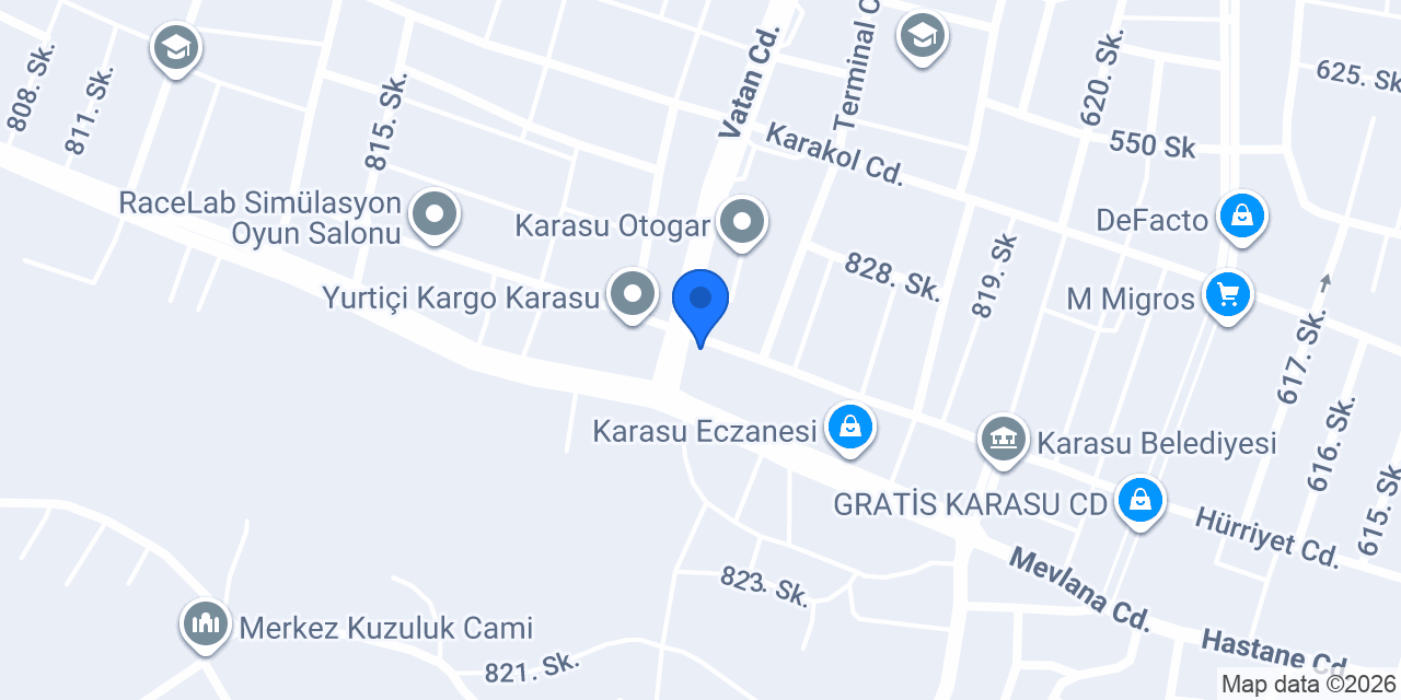 Göçmen Börekçisi konumu