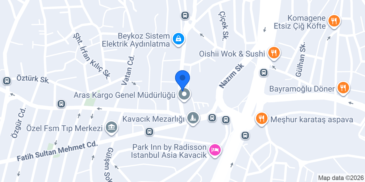 Dayıoğlu Auto konumu