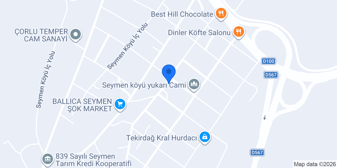 Dağhan gıda konumu