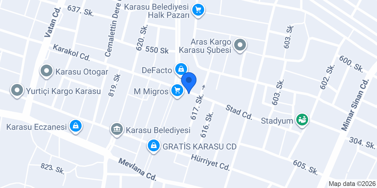 Mavi Boncuk konumu