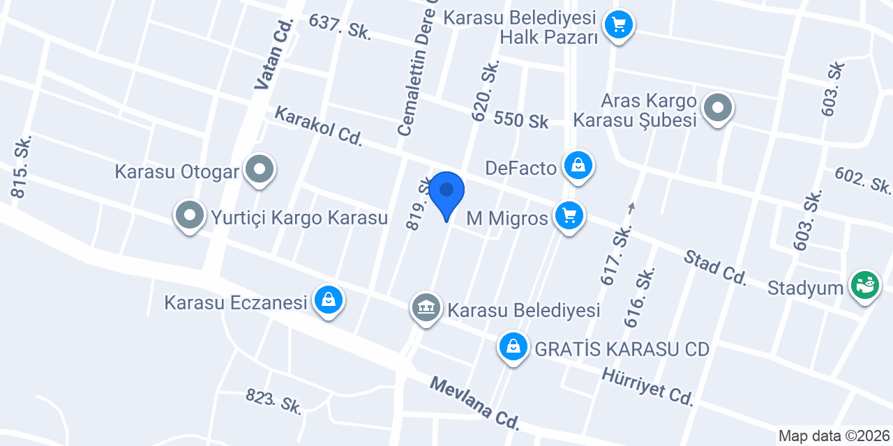 Ahmet Yümnü Ticaret konumu
