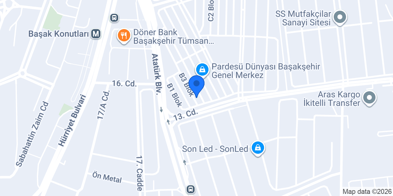 أفران الأناضول (BUGDAYCILAR UNLU MAMÜLLER ) konumu